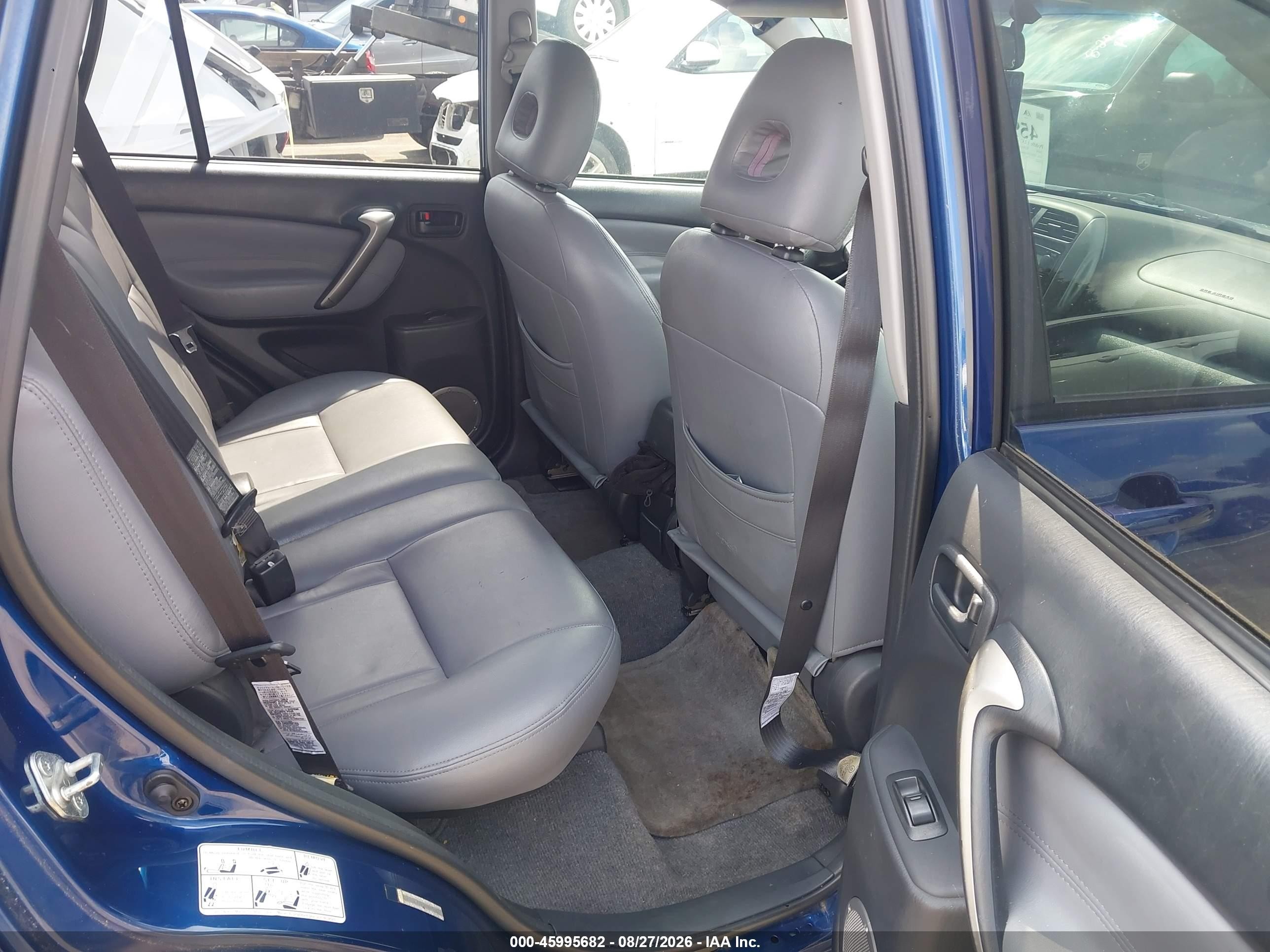 2004 Toyota Rav4   Синий vin: JTEGD20V340001963