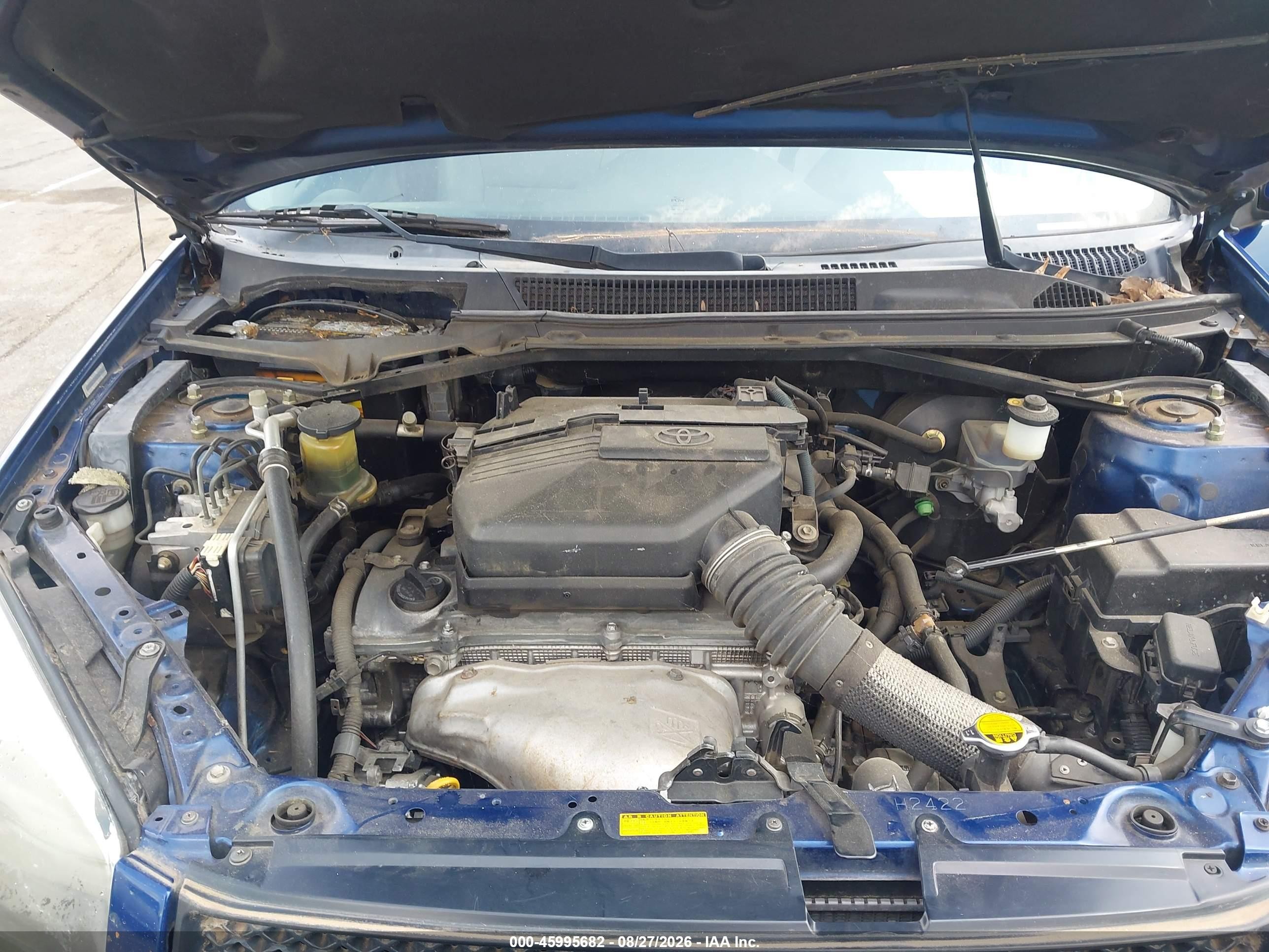 2004 Toyota Rav4   Синий vin: JTEGD20V340001963