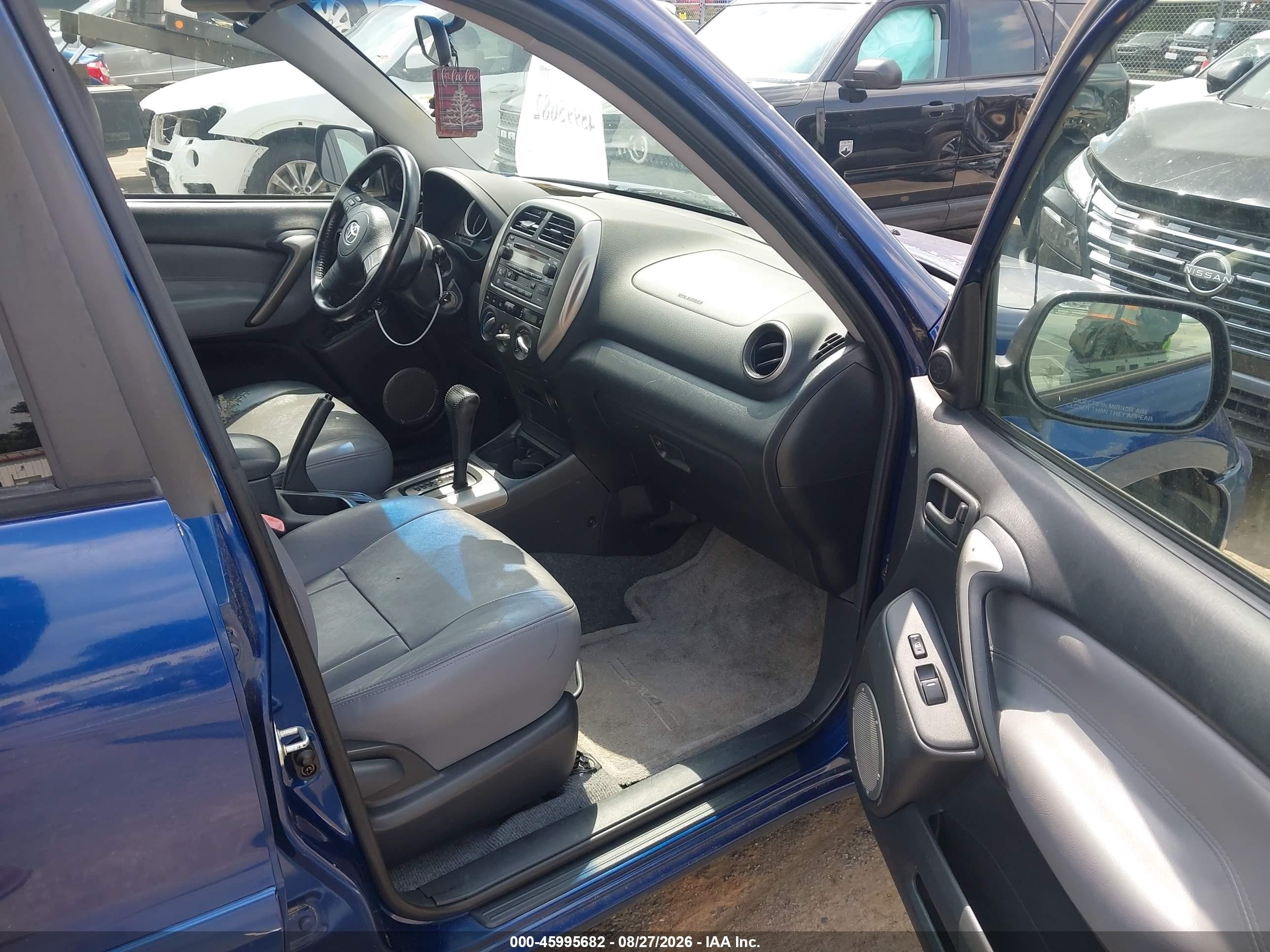 2004 Toyota Rav4   Синий vin: JTEGD20V340001963