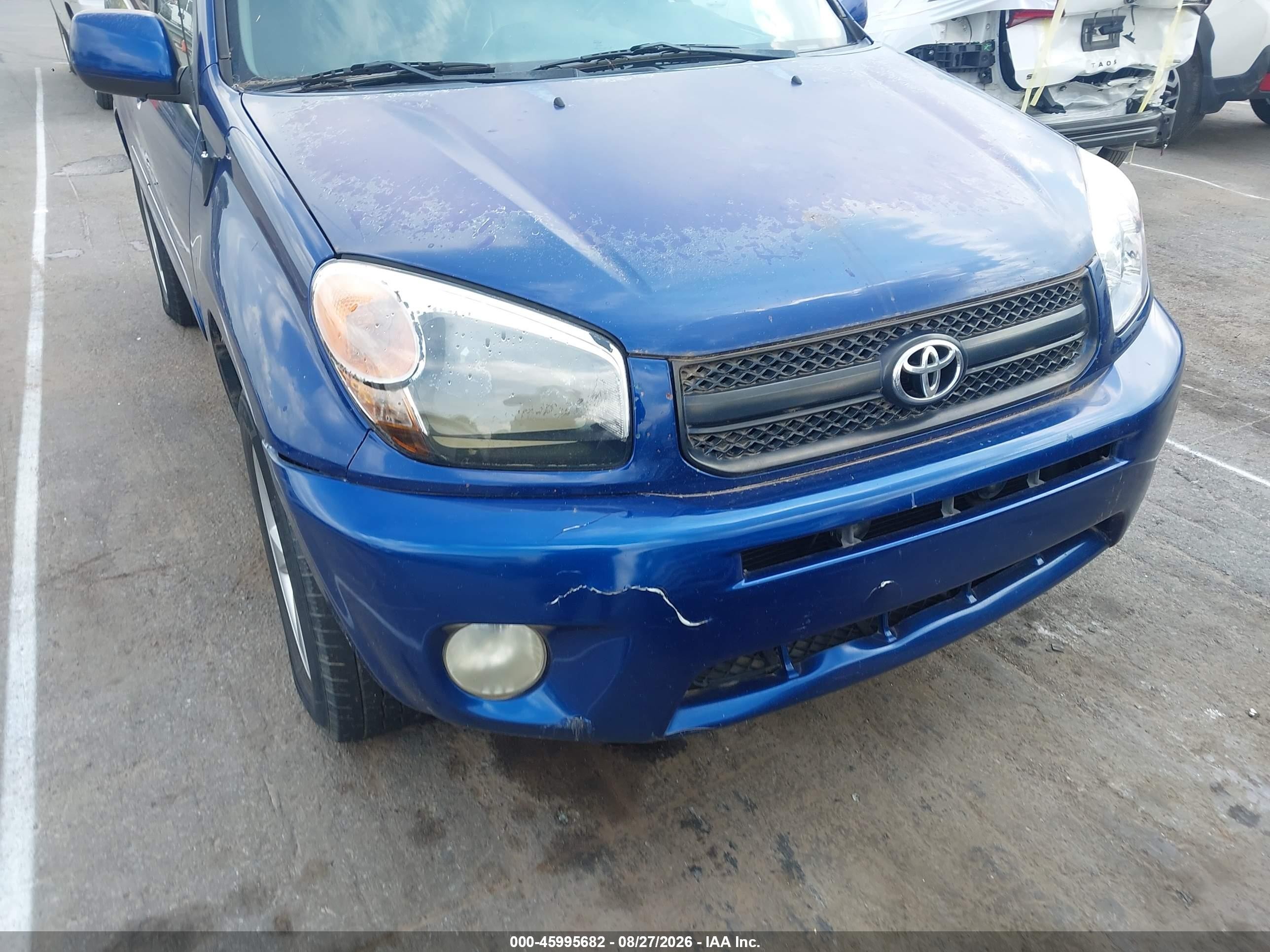 2004 Toyota Rav4   Синий vin: JTEGD20V340001963