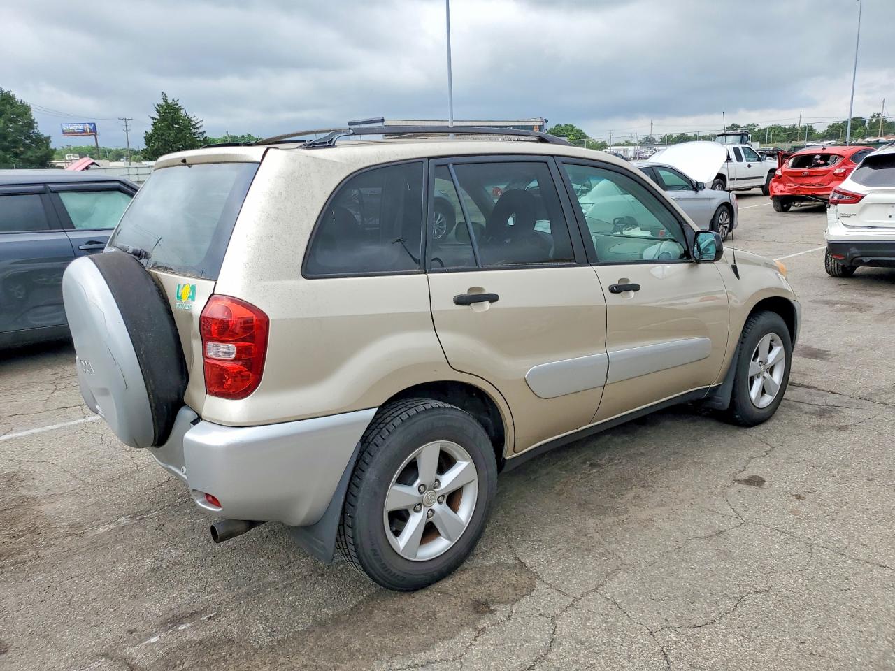 2004 Toyota Rav4 Base Желто-коричневый vin: JTEGD20V340002174