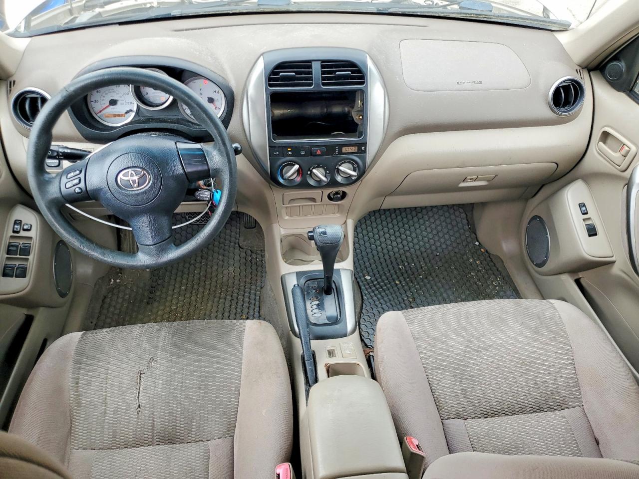 2004 Toyota Rav4 Base Желто-коричневый vin: JTEGD20V340002174