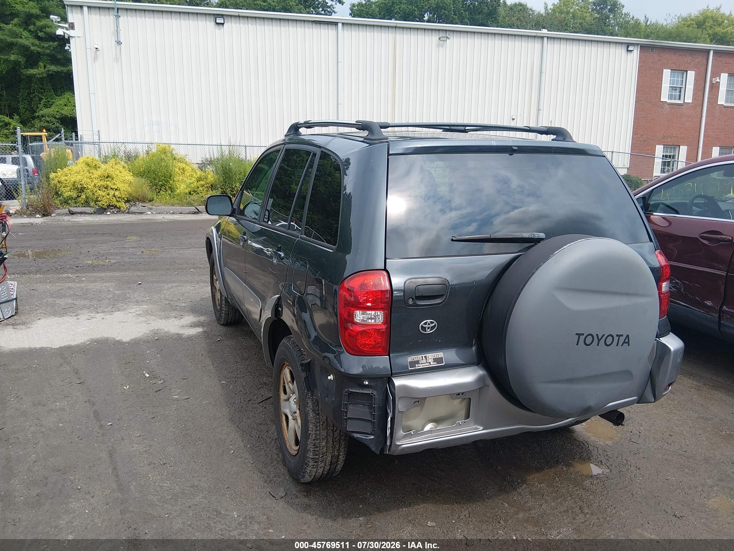 2004 Toyota Rav4   Gray vin: JTEGD20V340021792