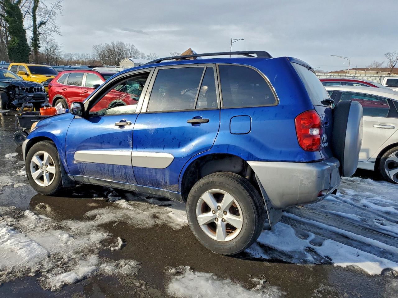 2004 Toyota Rav4 Blue vin: JTEGD20V340022392