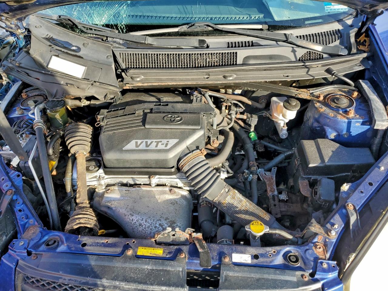 2004 Toyota Rav4 Blue vin: JTEGD20V340022392