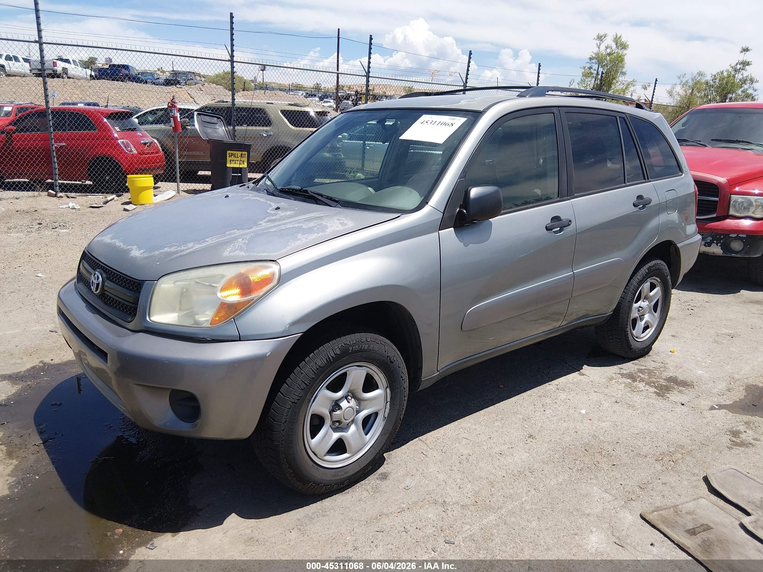 2004 Toyota Rav4   Gray vin: JTEGD20V340029746