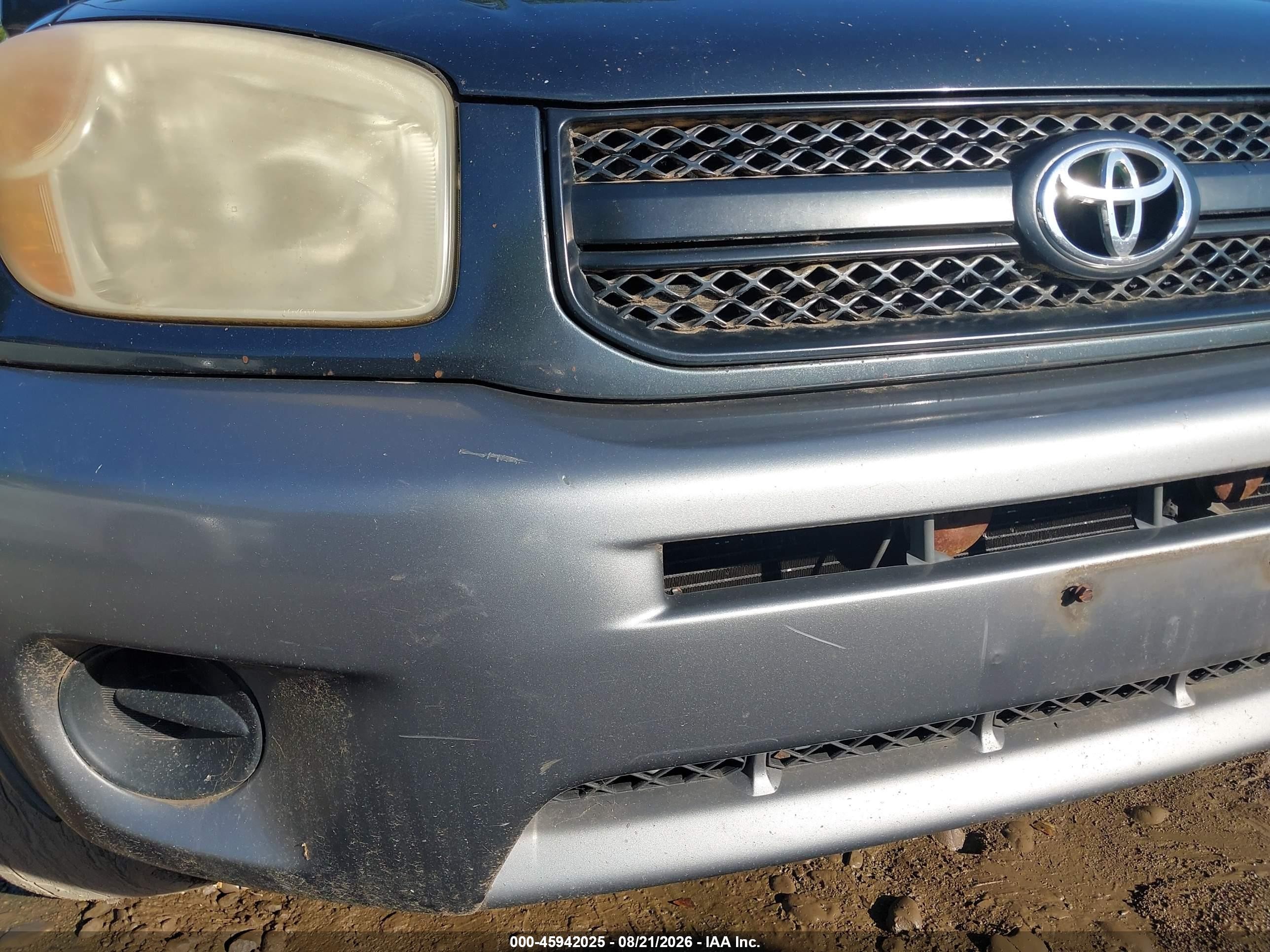 2004 Toyota Rav4   Blue vin: JTEGD20V340036633