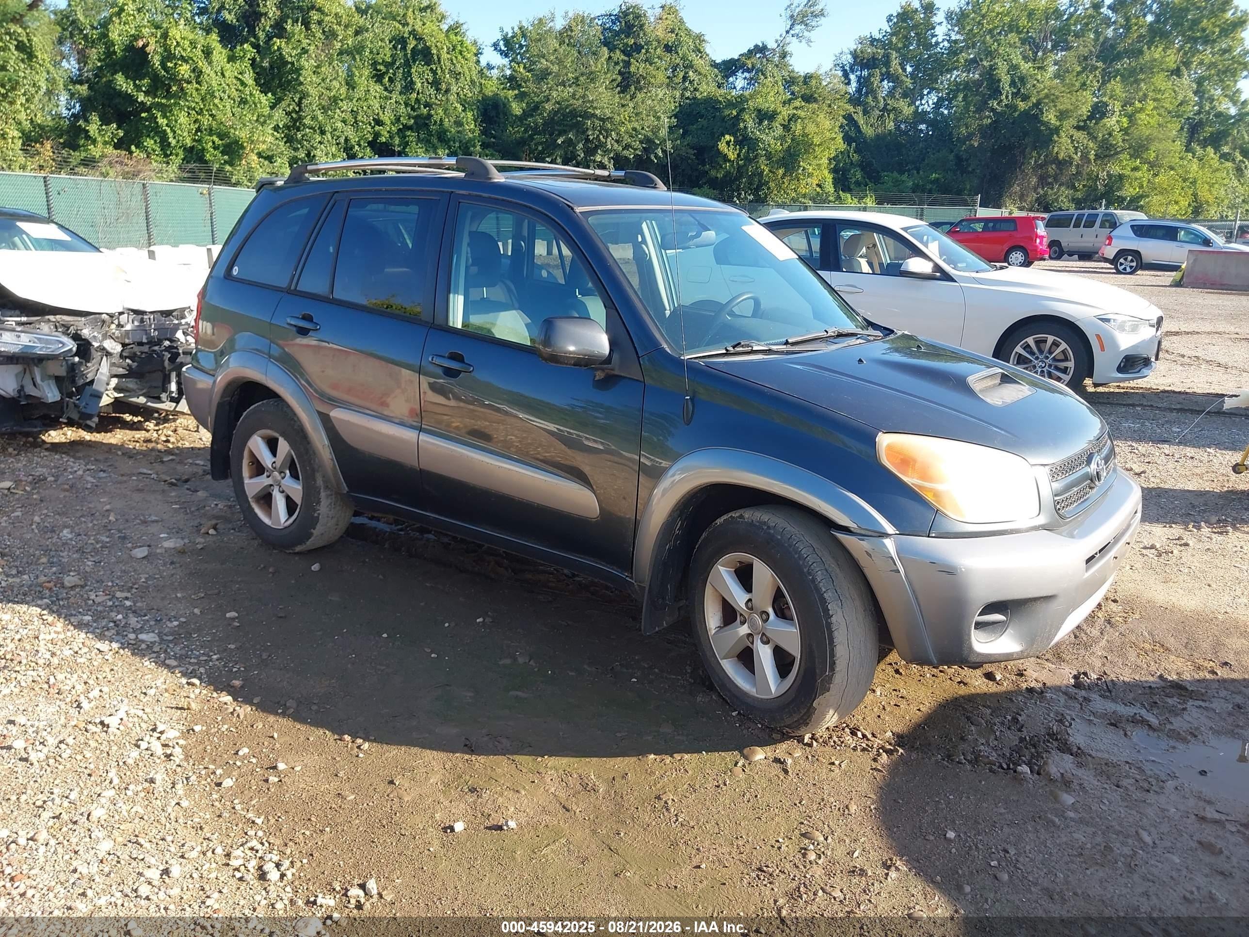 2004 Toyota Rav4   Blue vin: JTEGD20V340036633