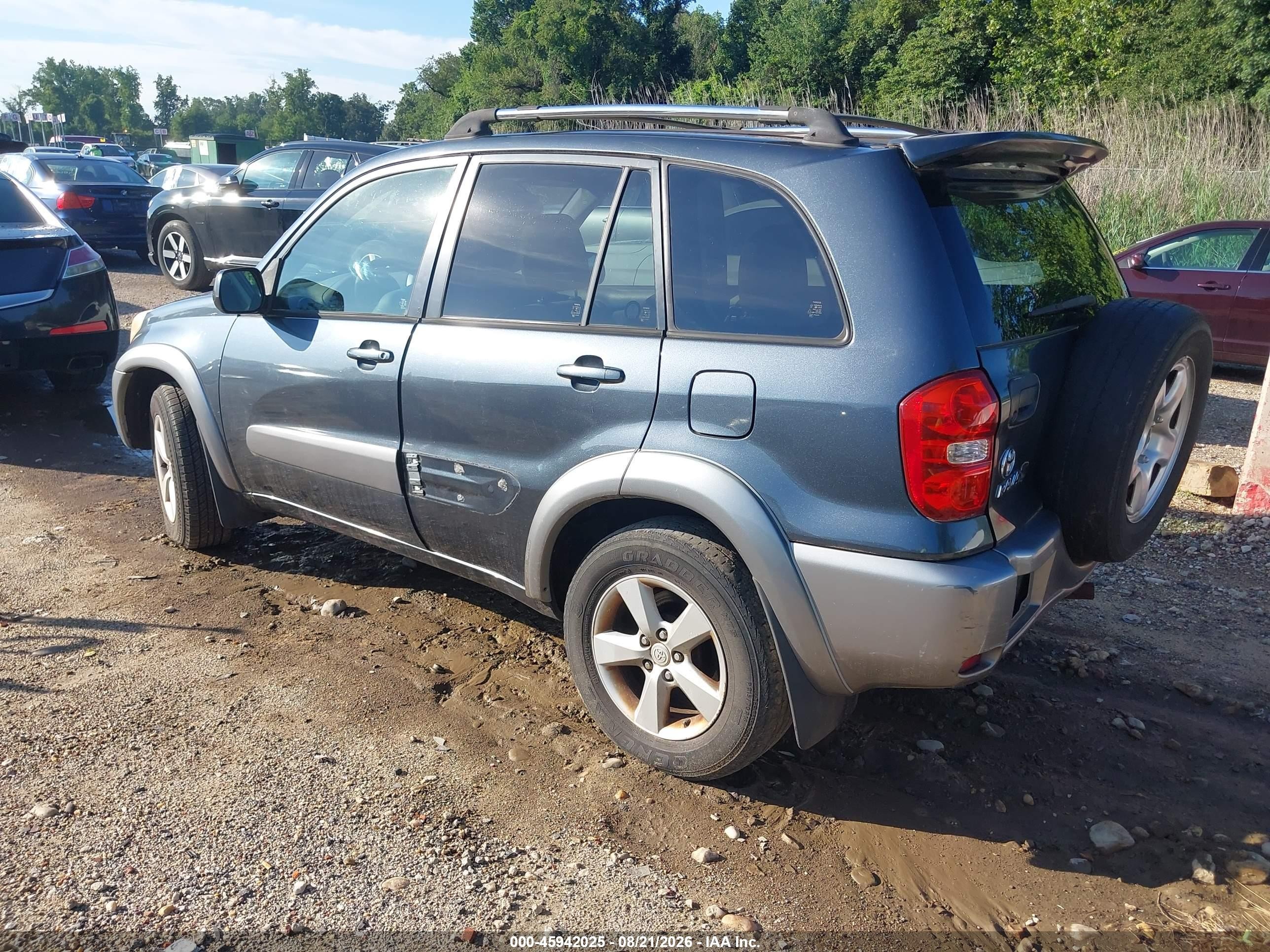 2004 Toyota Rav4   Blue vin: JTEGD20V340036633