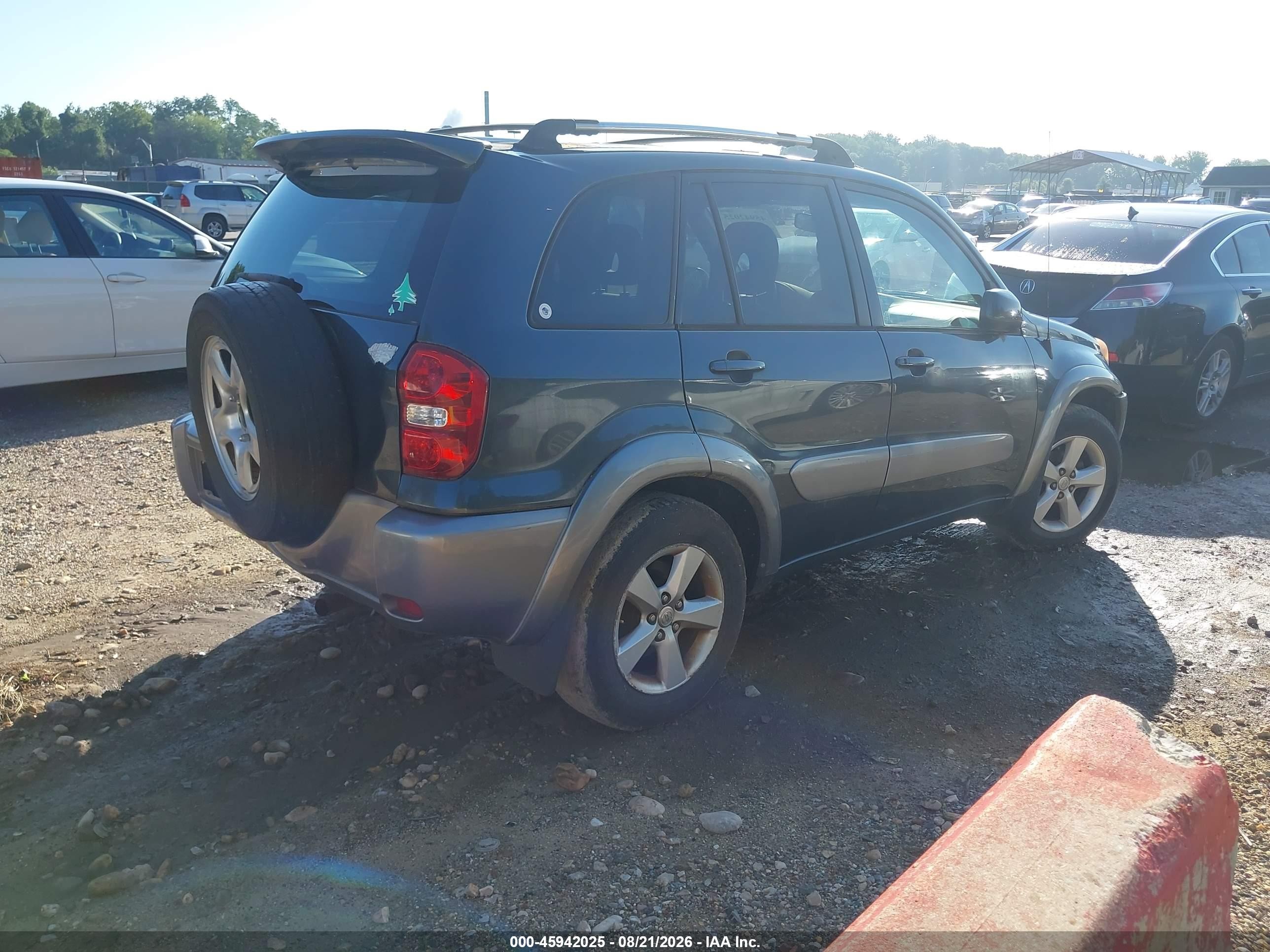 2004 Toyota Rav4   Blue vin: JTEGD20V340036633