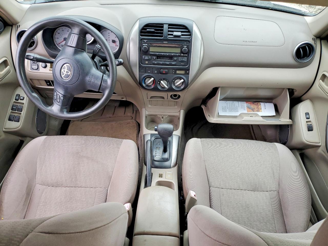 2005 Toyota Rav4 Base Cream vin: JTEGD20V350064479