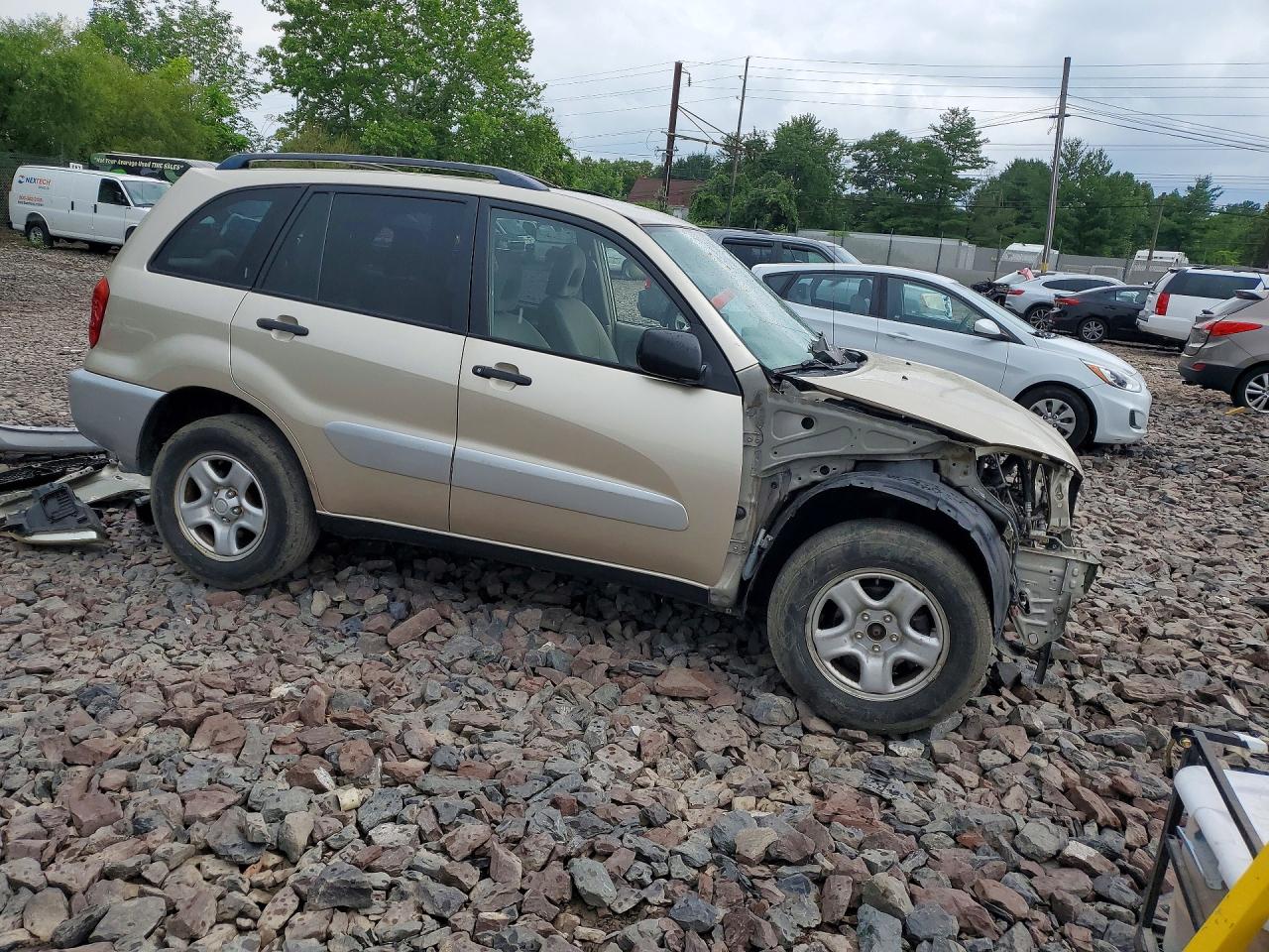 2005 Toyota Rav4 Base Cream vin: JTEGD20V350064479