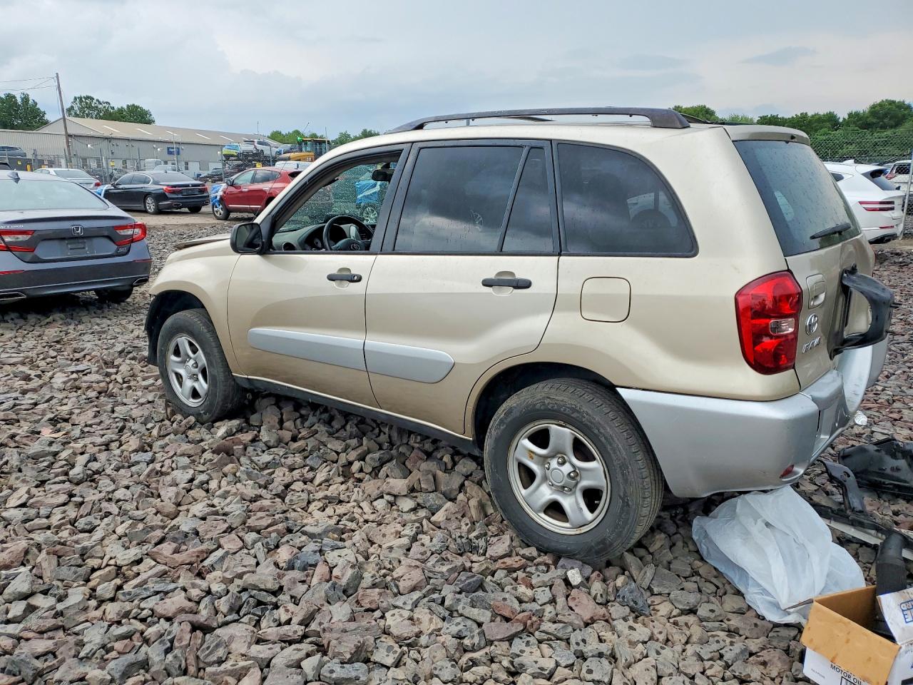 2005 Toyota Rav4 Base Cream vin: JTEGD20V350064479