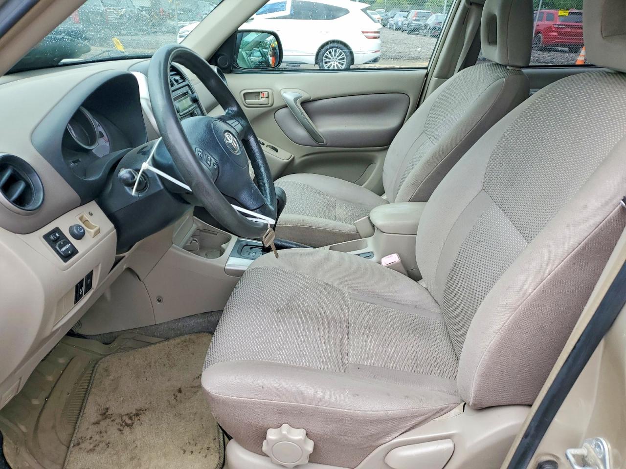 2005 Toyota Rav4 Base Cream vin: JTEGD20V350064479