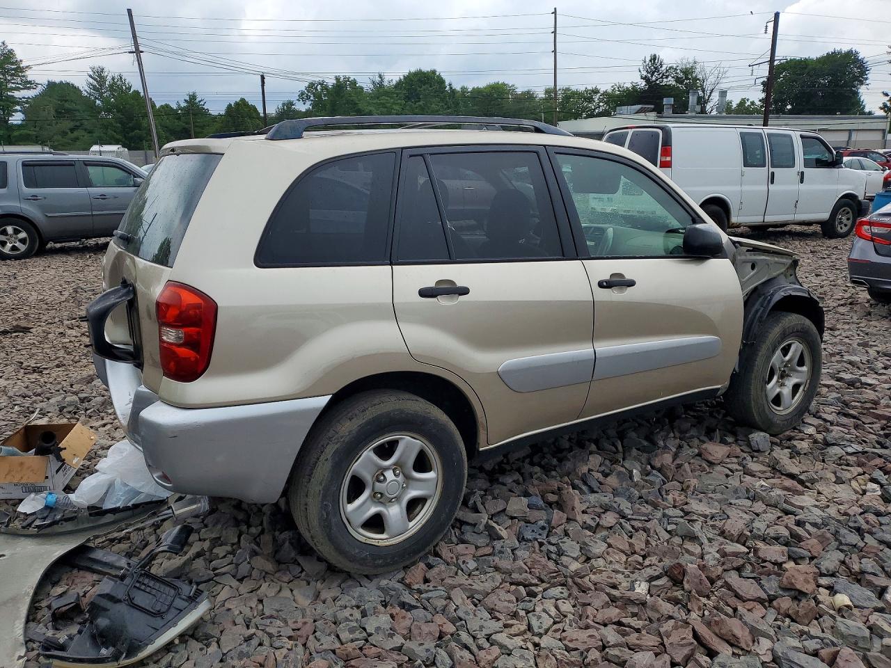 2005 Toyota Rav4 Base Cream vin: JTEGD20V350064479