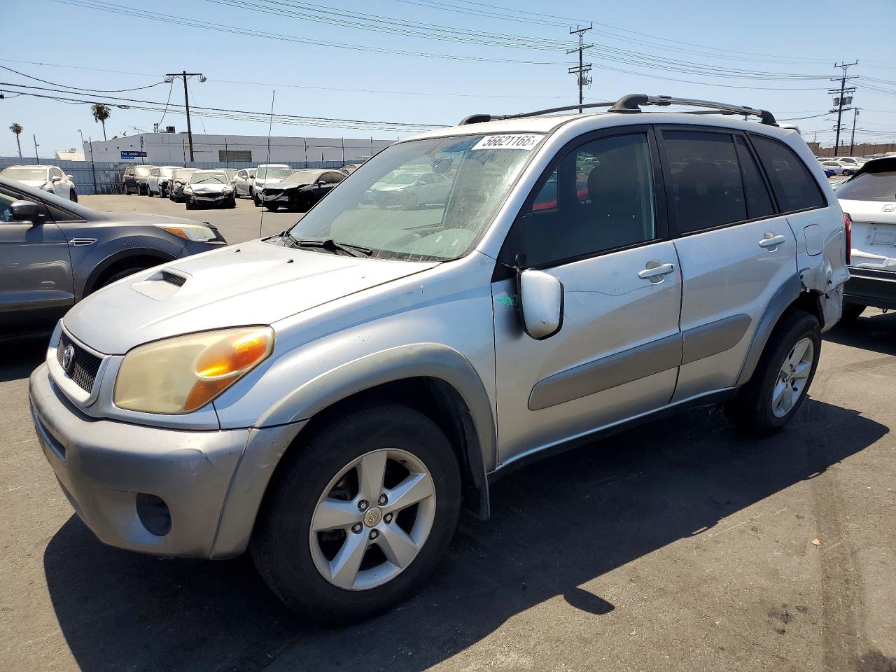 2005 Toyota Rav4 Base Серебряный vin: JTEGD20V350070430