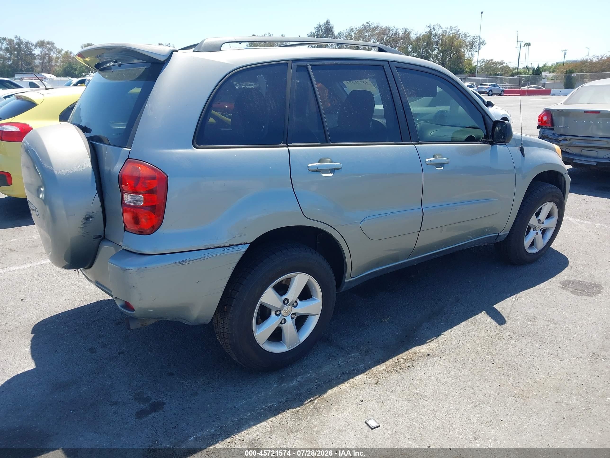 2005 Toyota Rav4   Blue vin: JTEGD20V350078849
