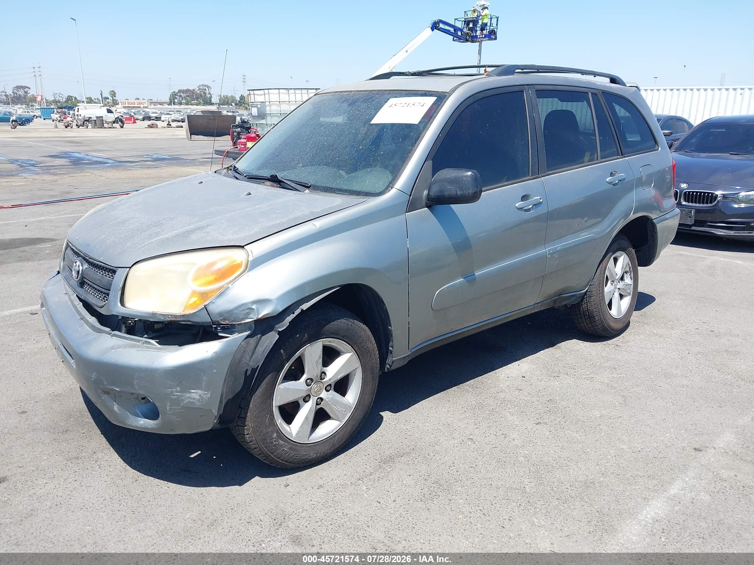 2005 Toyota Rav4   Blue vin: JTEGD20V350078849