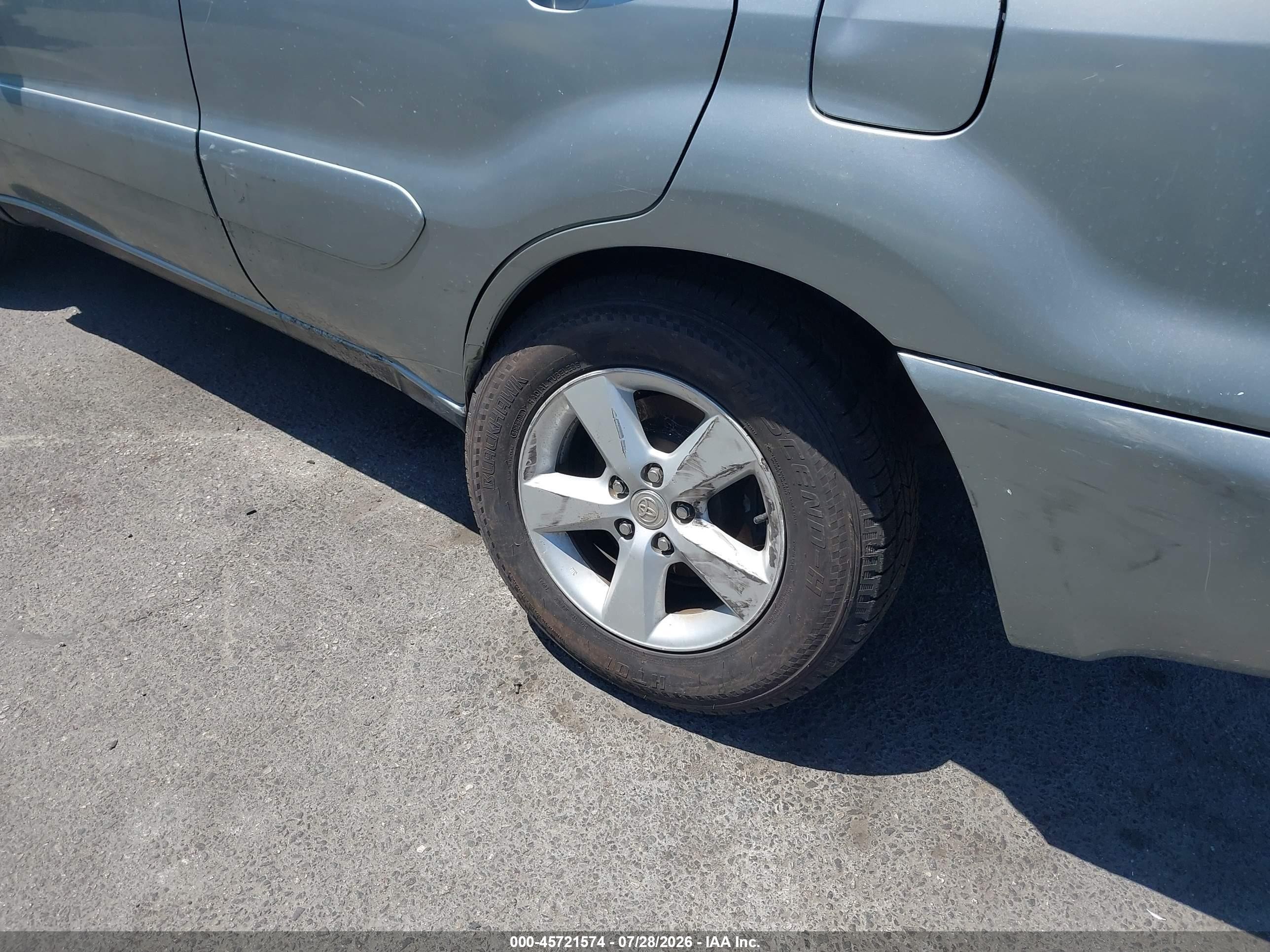 2005 Toyota Rav4   Blue vin: JTEGD20V350078849