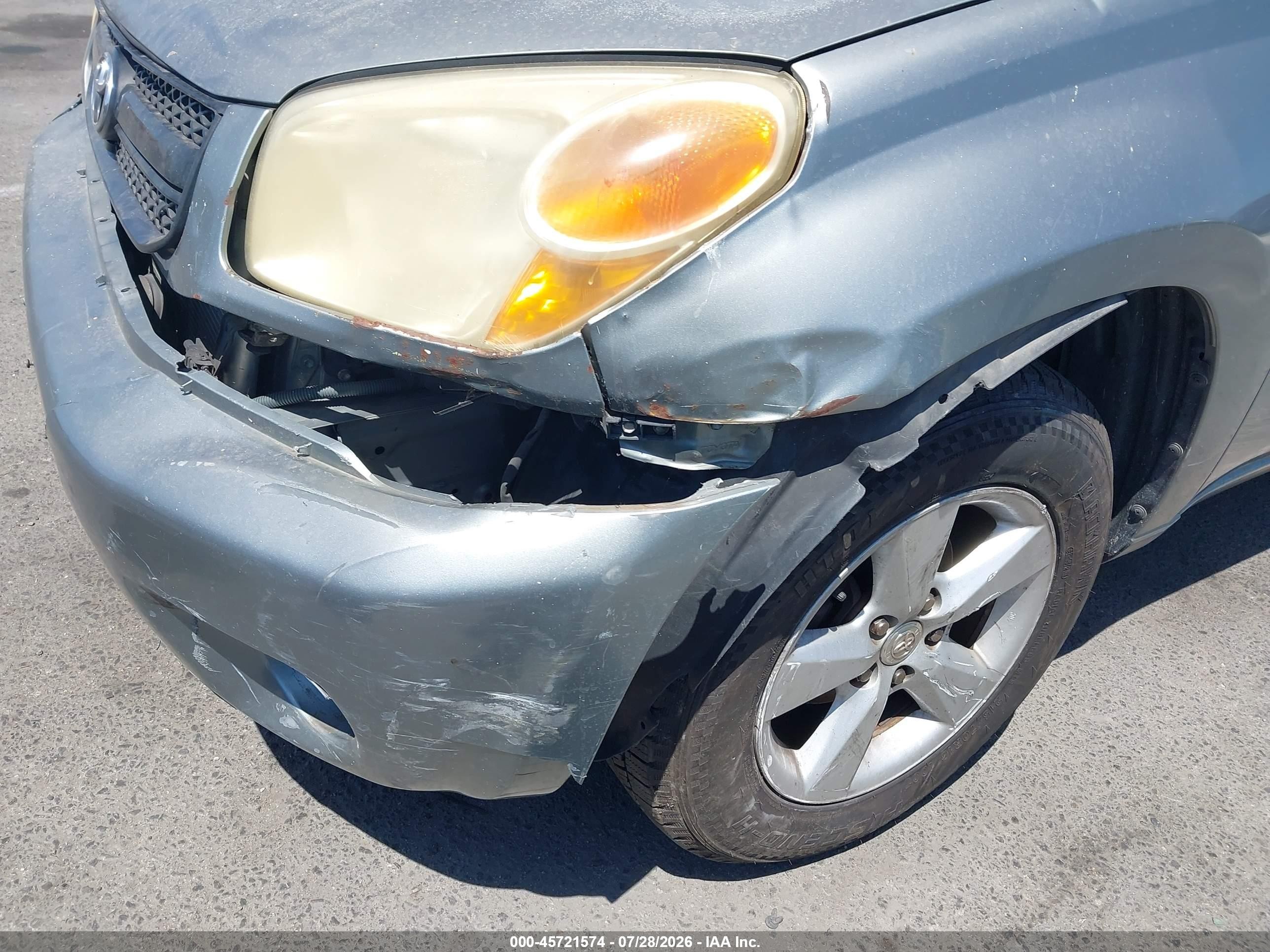 2005 Toyota Rav4   Blue vin: JTEGD20V350078849
