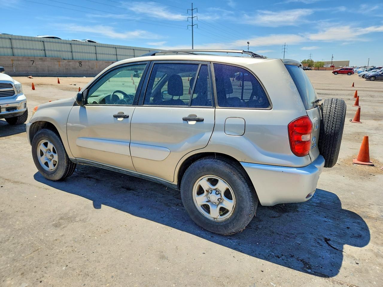 2005 Toyota Rav4 Base Beige vin: JTEGD20V350093920