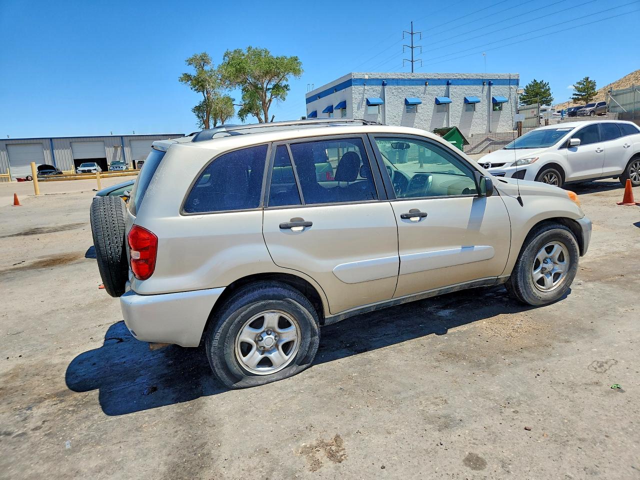 2005 Toyota Rav4 Base Beige vin: JTEGD20V350093920