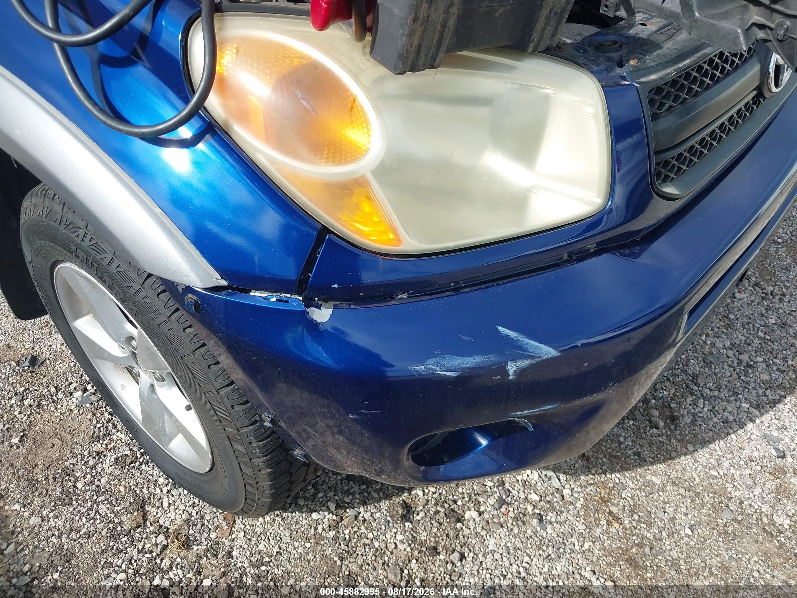 2004 Toyota Rav4   Blue vin: JTEGD20V440015113