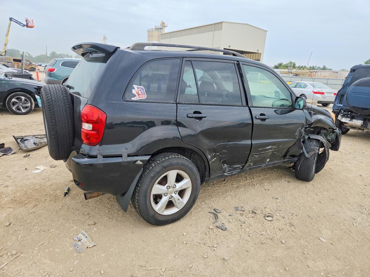 2004 Toyota Rav4 Black vin: JTEGD20V440022031