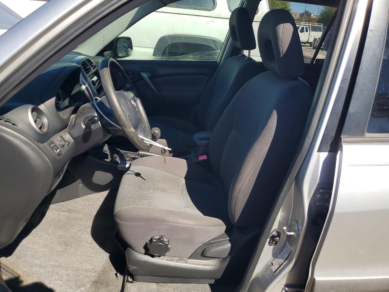 2004 Toyota Rav4 Base Silver vin: JTEGD20V440026595
