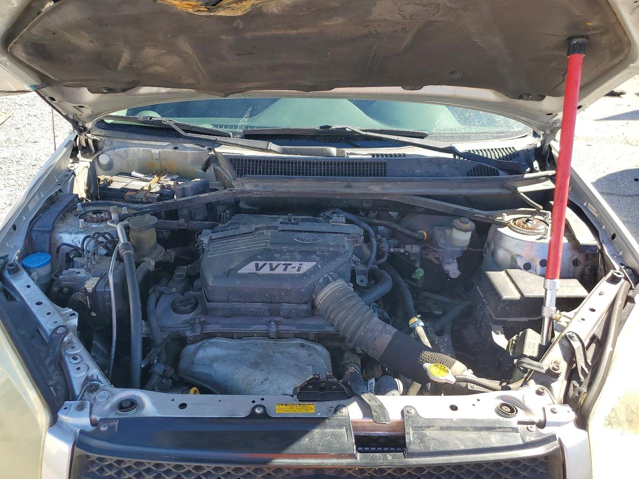 2004 Toyota Rav4 Base Silver vin: JTEGD20V440026595