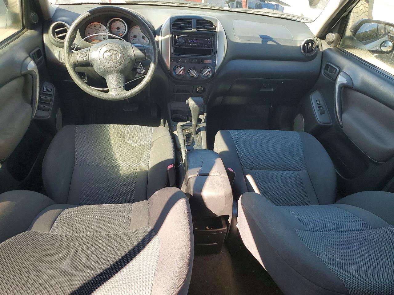 2004 Toyota Rav4 Base Silver vin: JTEGD20V440026595