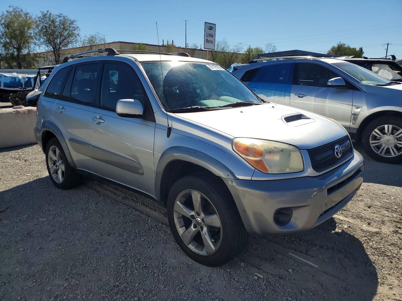 2004 Toyota Rav4 Base Silver vin: JTEGD20V440026595