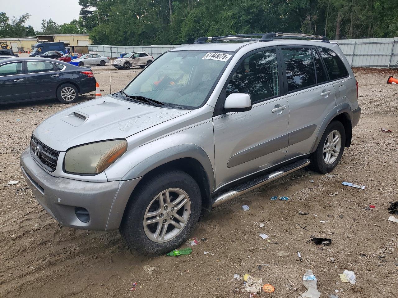 2004 Toyota Rav4 Base Gray vin: JTEGD20V440029609