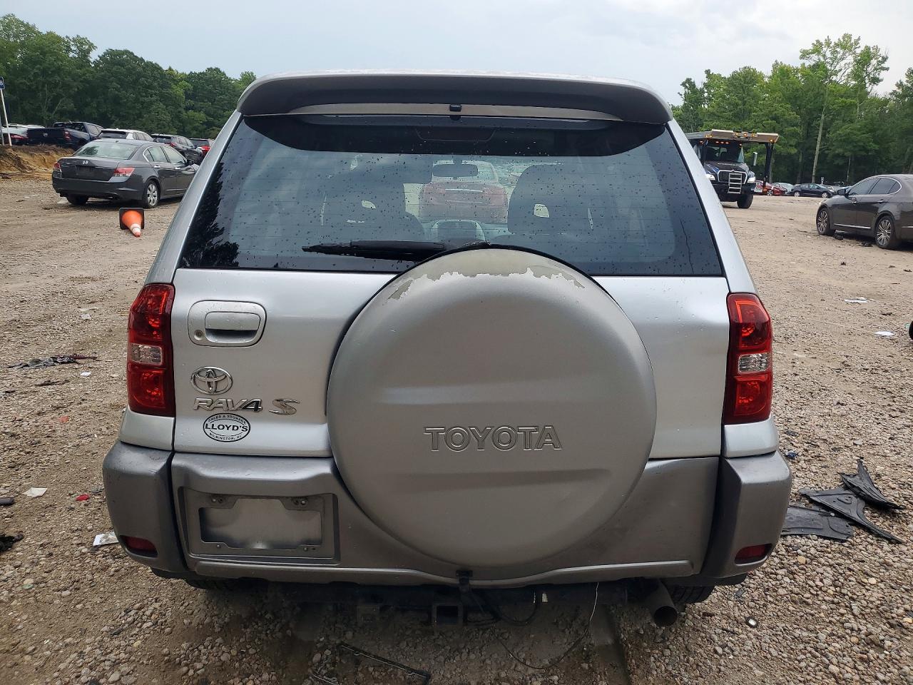 2004 Toyota Rav4 Base Gray vin: JTEGD20V440029609