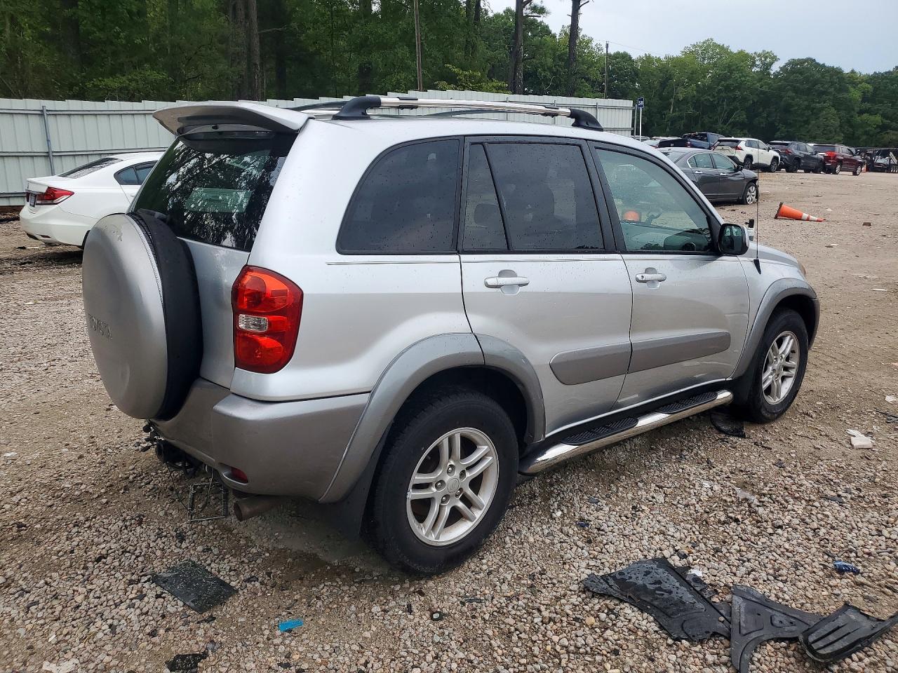 2004 Toyota Rav4 Base Gray vin: JTEGD20V440029609