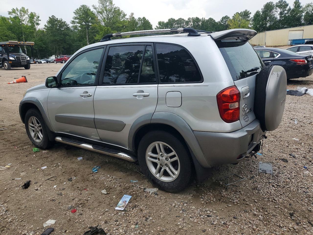 2004 Toyota Rav4 Base Gray vin: JTEGD20V440029609
