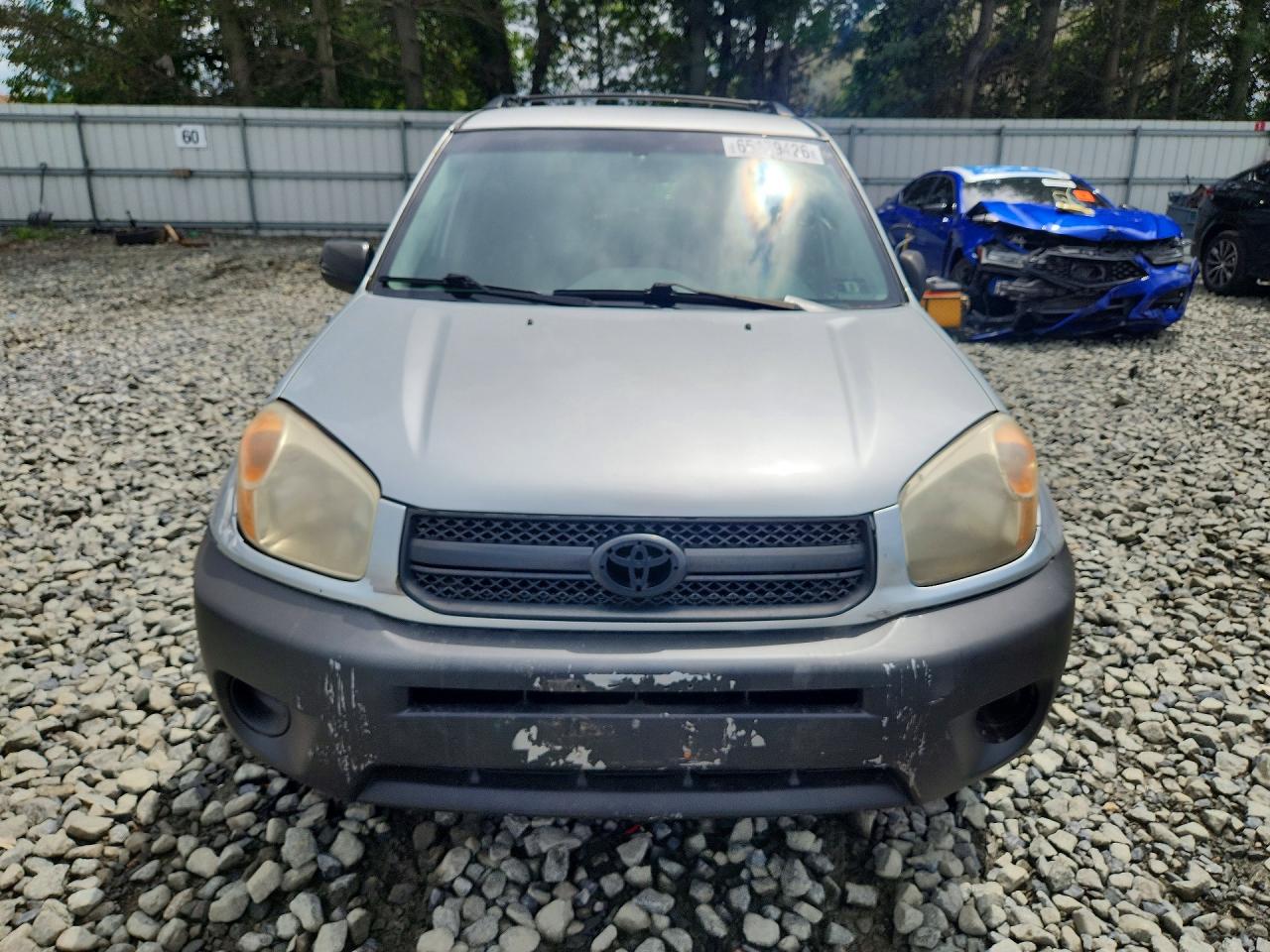 2004 Toyota Rav4 Base Silver vin: JTEGD20V440029772