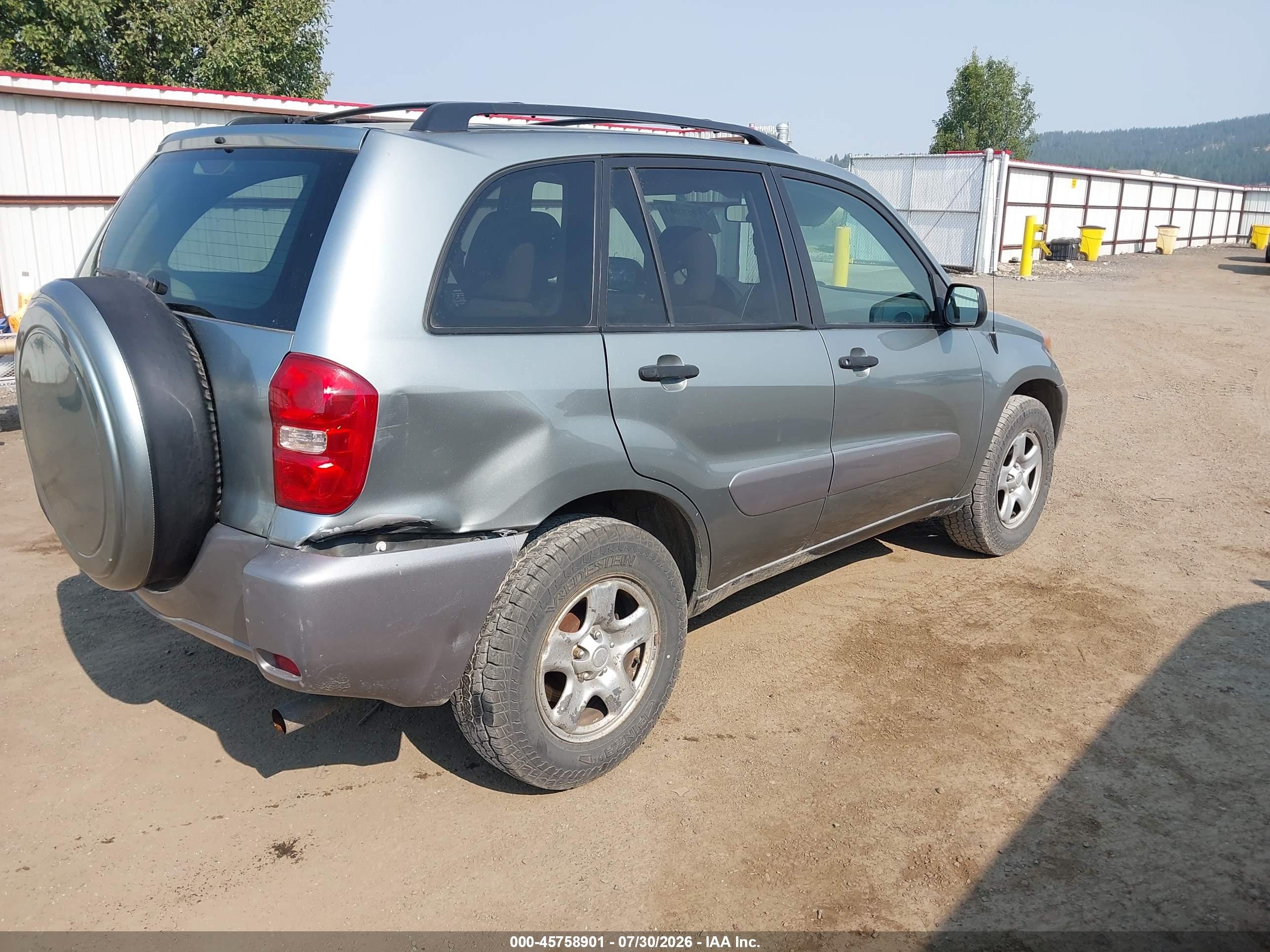2004 Toyota Rav4   Teal vin: JTEGD20V440030730