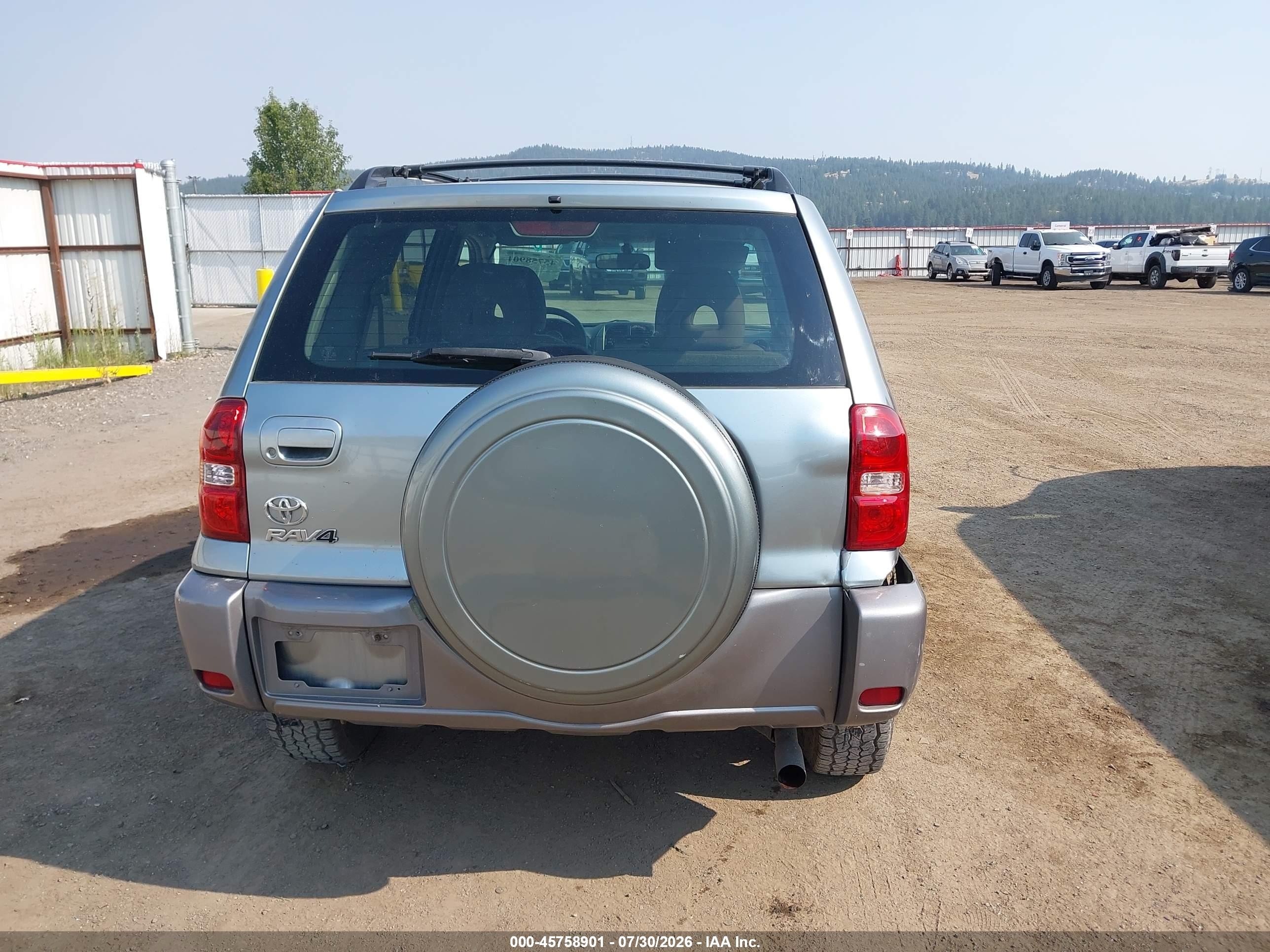 2004 Toyota Rav4   Teal vin: JTEGD20V440030730