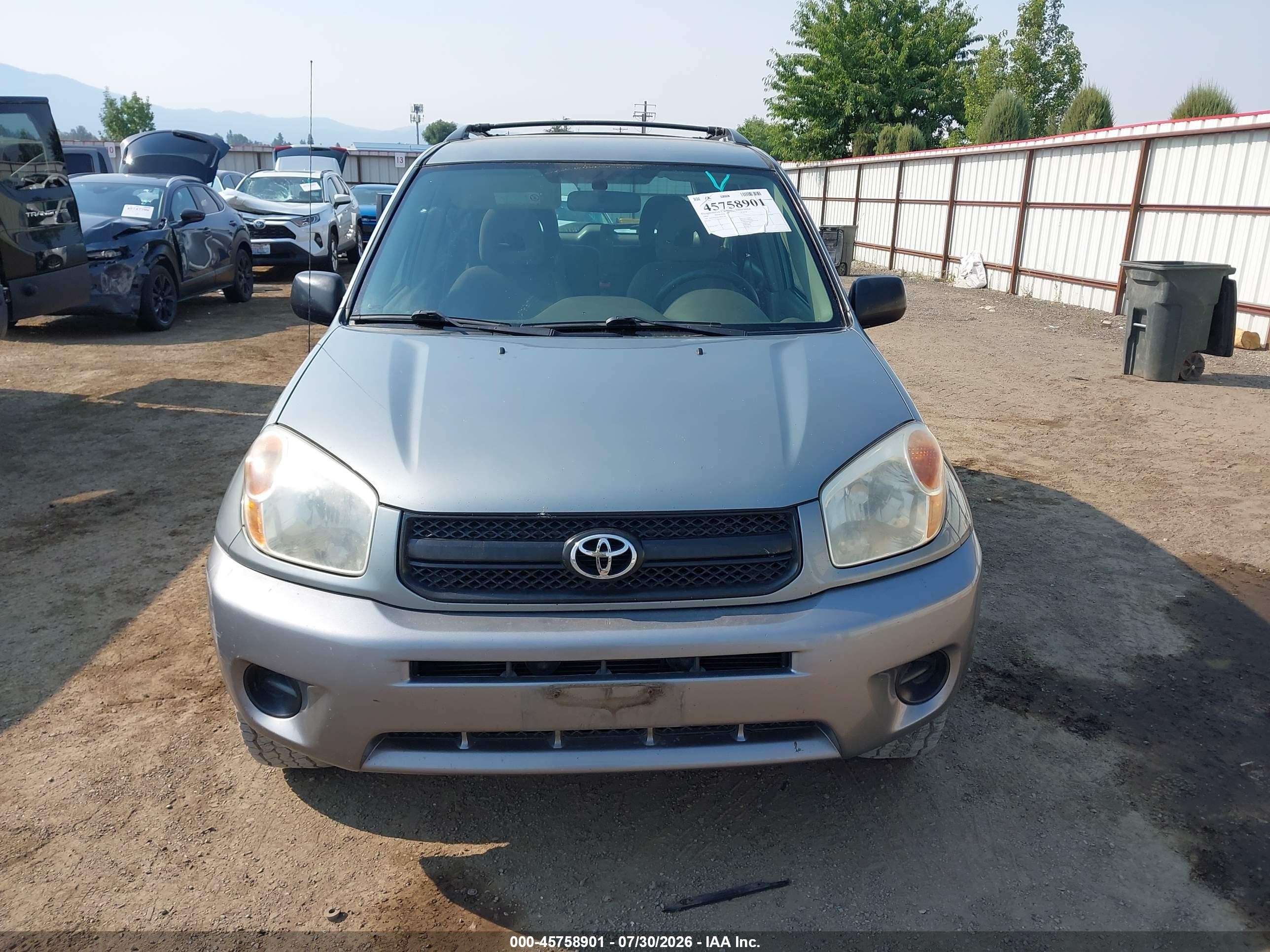 2004 Toyota Rav4   Teal vin: JTEGD20V440030730