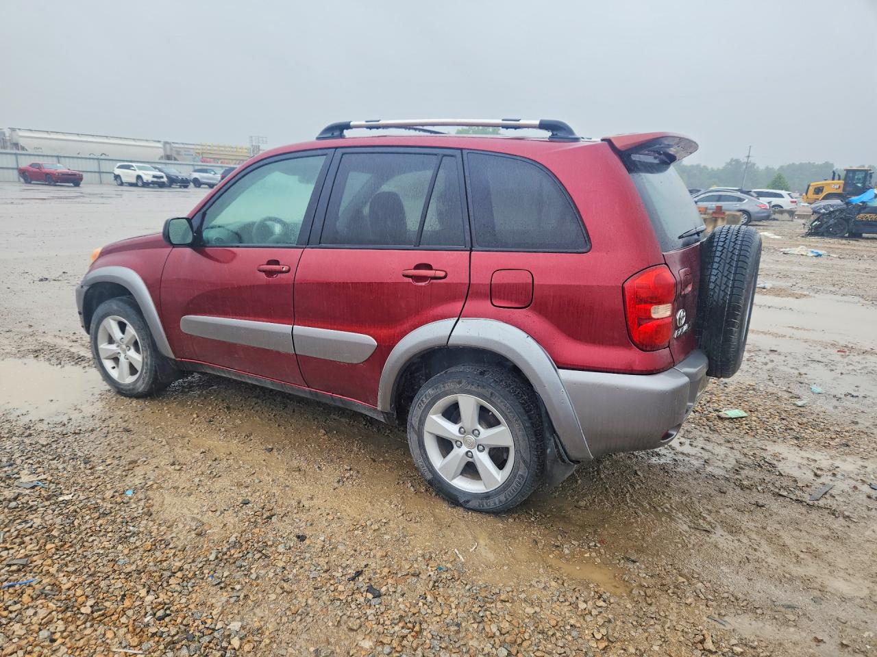 2005 Toyota Rav4 Base Maroon vin: JTEGD20V450047464