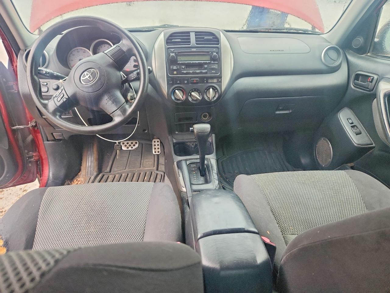 2005 Toyota Rav4 Base Maroon vin: JTEGD20V450047464