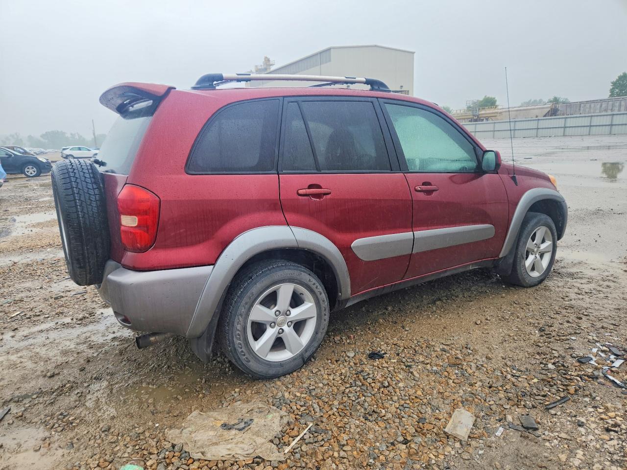 2005 Toyota Rav4 Base Maroon vin: JTEGD20V450047464
