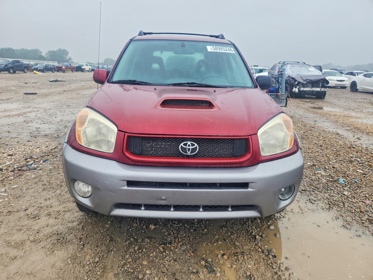 2005 Toyota Rav4 Base Maroon vin: JTEGD20V450047464