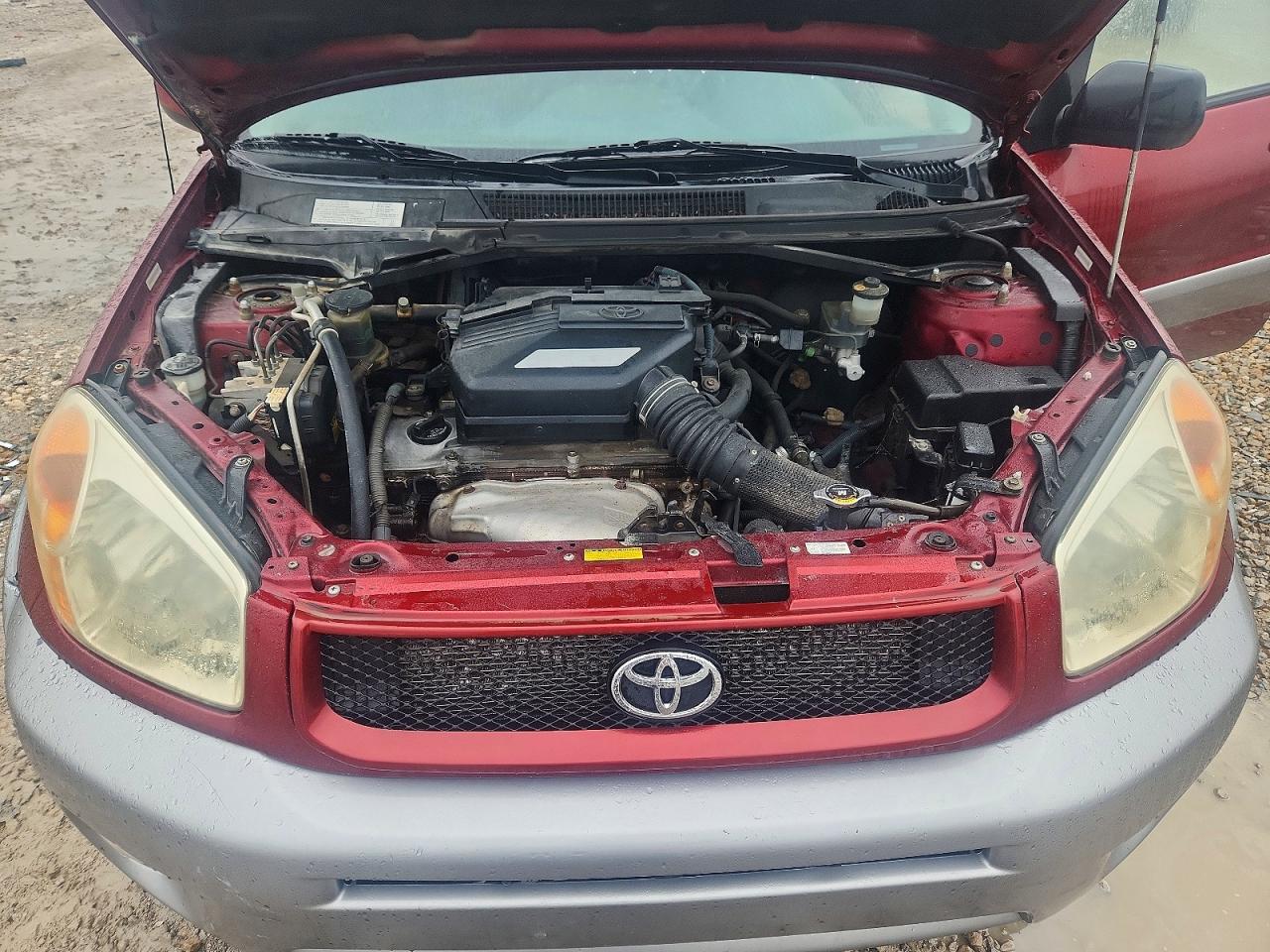 2005 Toyota Rav4 Base Maroon vin: JTEGD20V450047464
