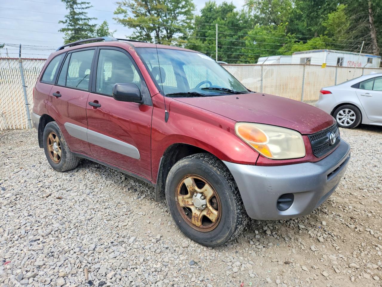2005 Toyota Rav4 Base Burgundy vin: JTEGD20V450059274