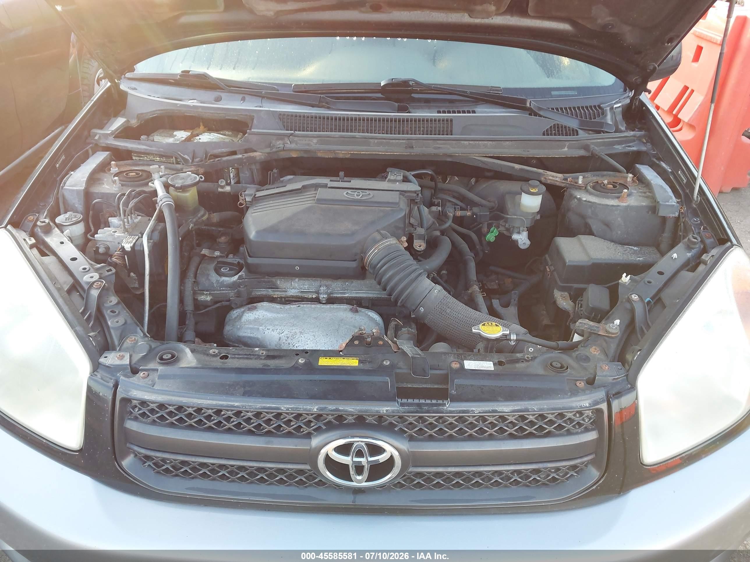 2005 Toyota Rav4 Black vin: JTEGD20V450094901