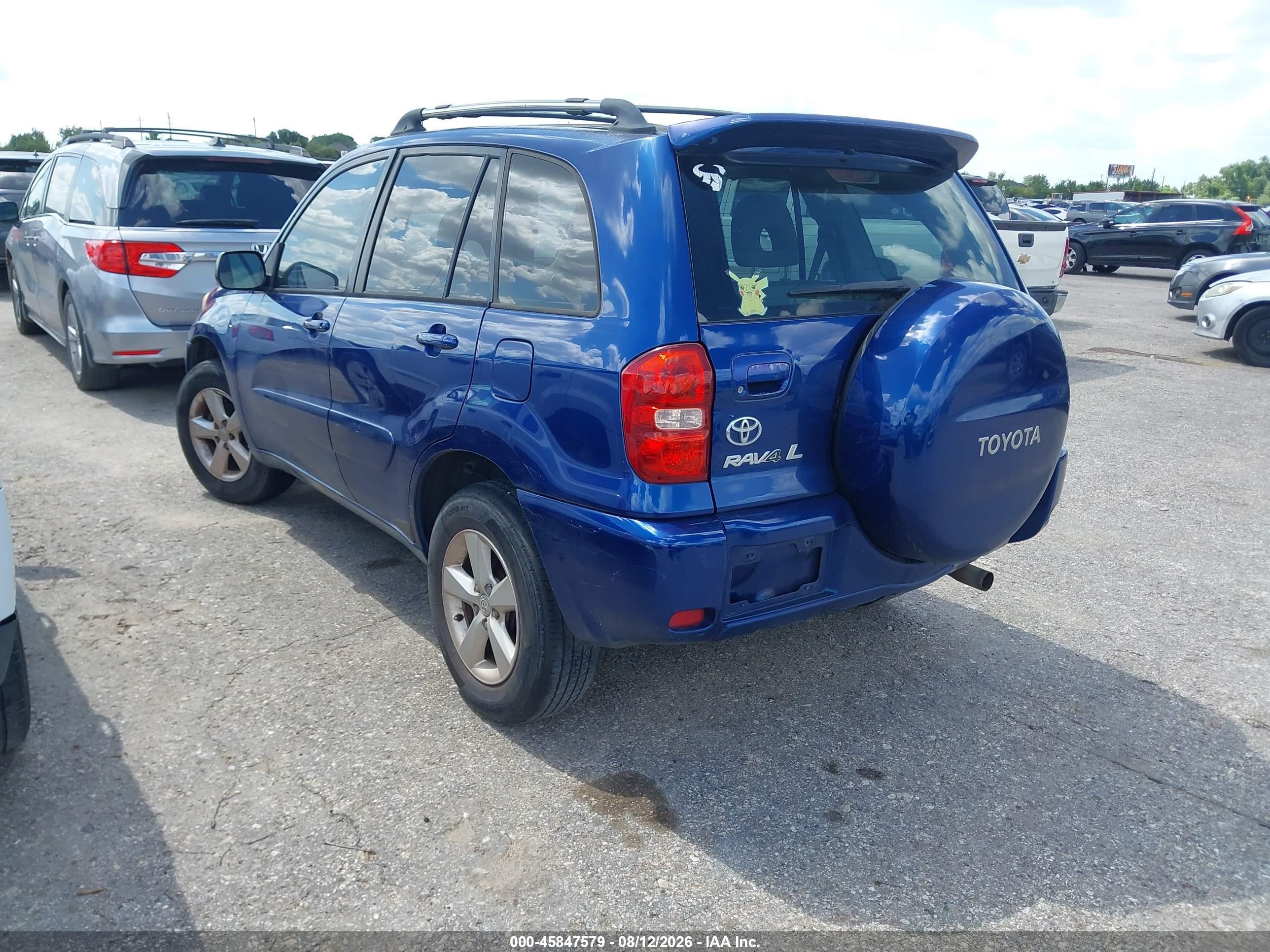 2005 Toyota Rav4   Blue vin: JTEGD20V456002957