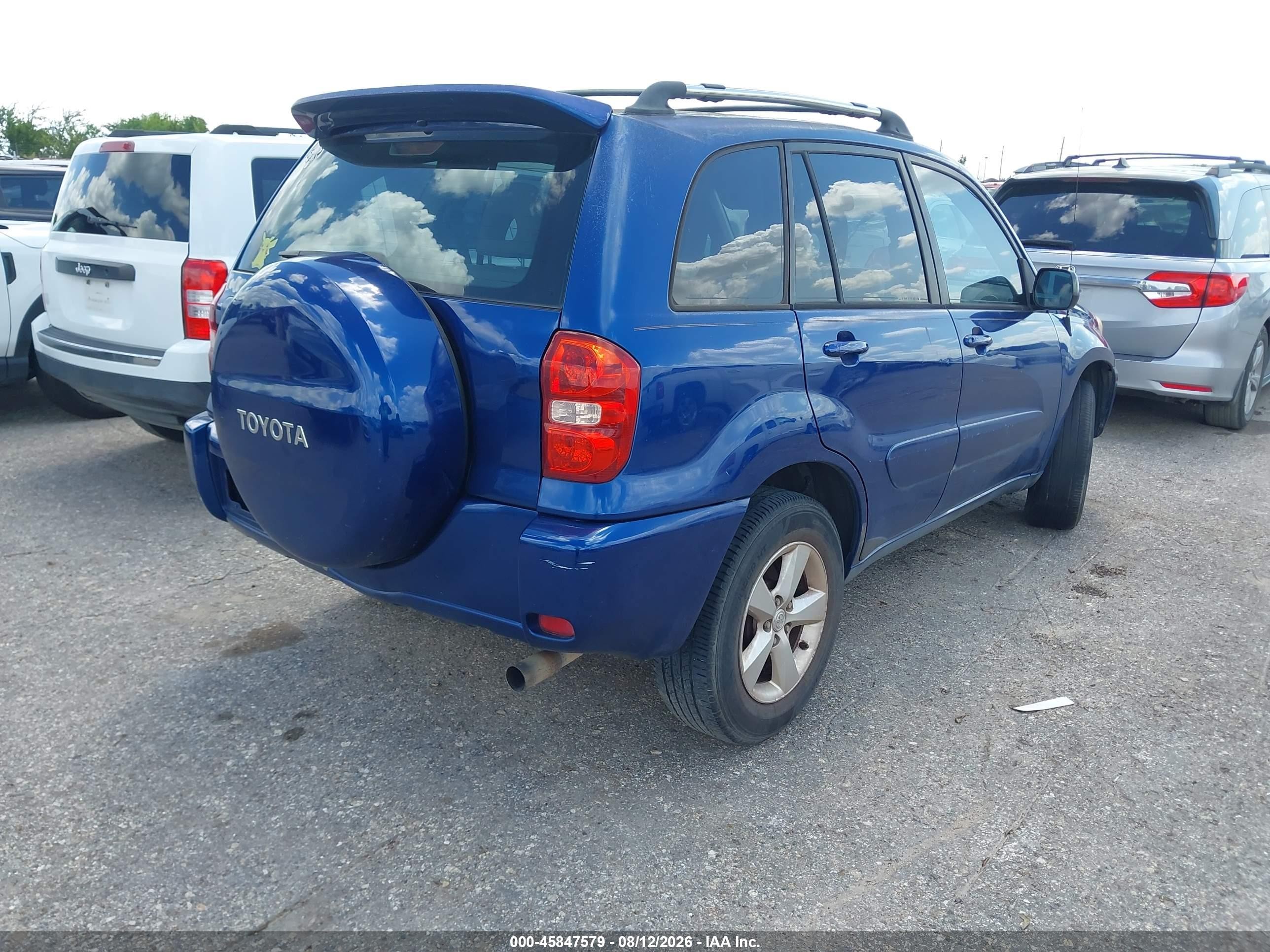 2005 Toyota Rav4   Blue vin: JTEGD20V456002957