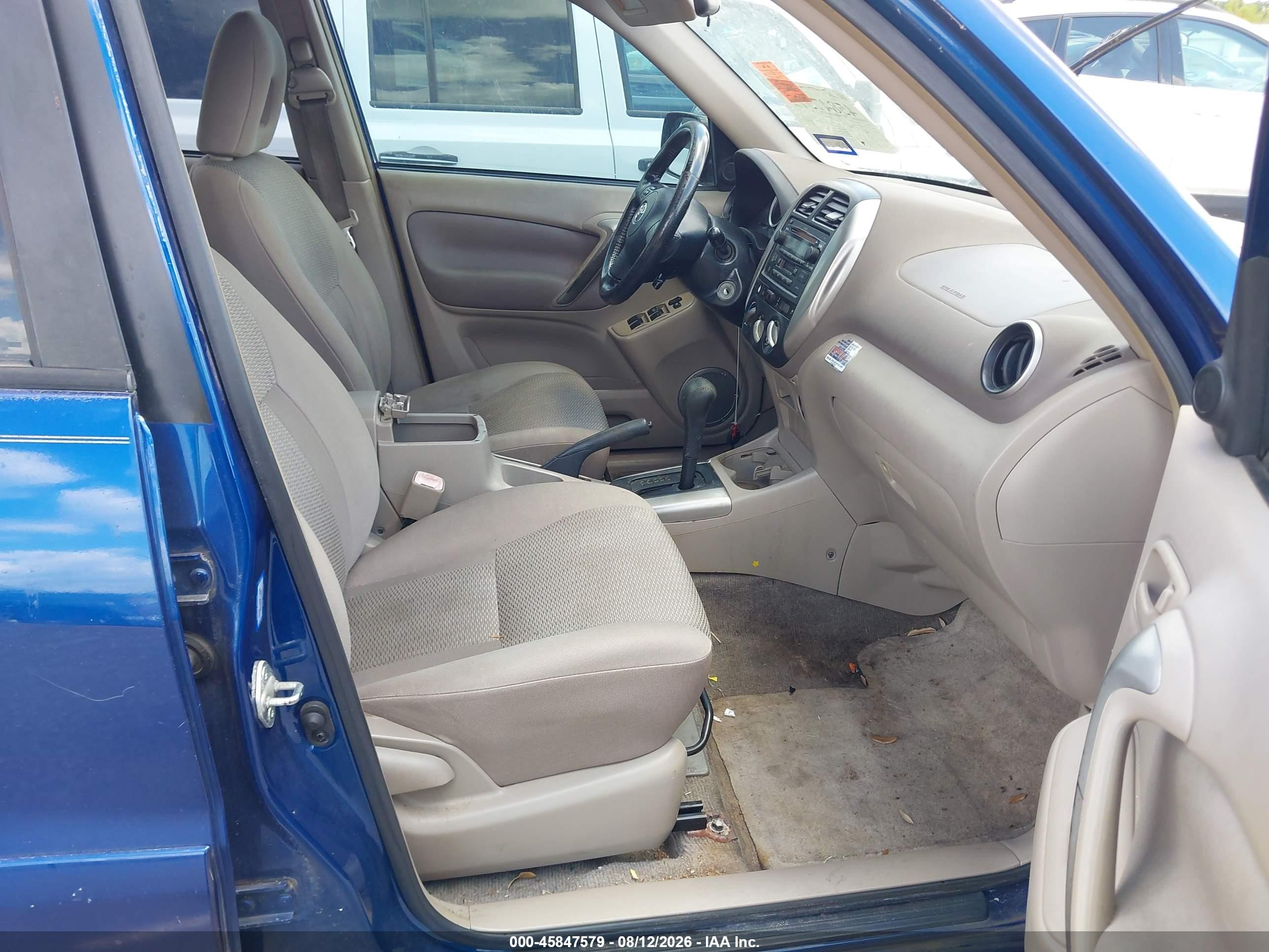 2005 Toyota Rav4   Blue vin: JTEGD20V456002957